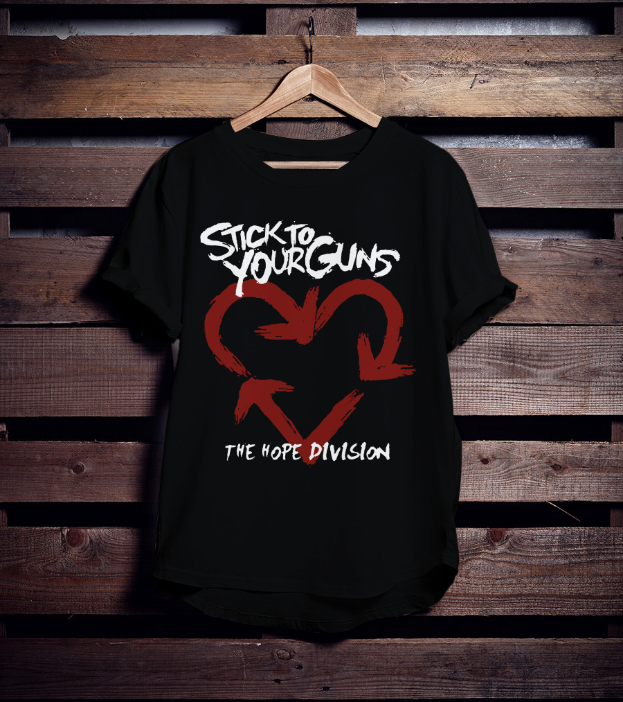 Stick To Your Guns The Hope Division Heart Arrow T-Shirt