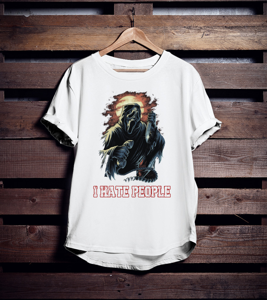 Ghostface I Hate People T-Shirt