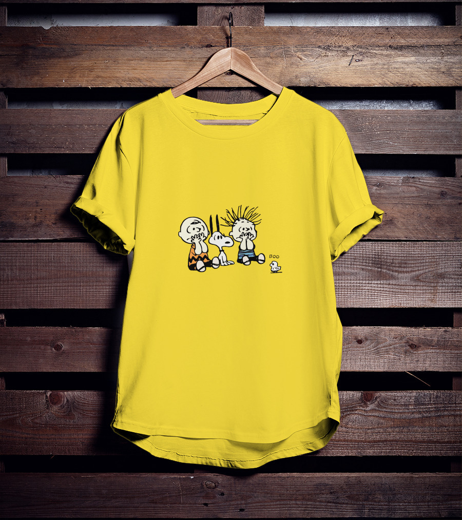 Snoopy Boo Peanuts Charlie Brown Woodstock Collection T-Shirt