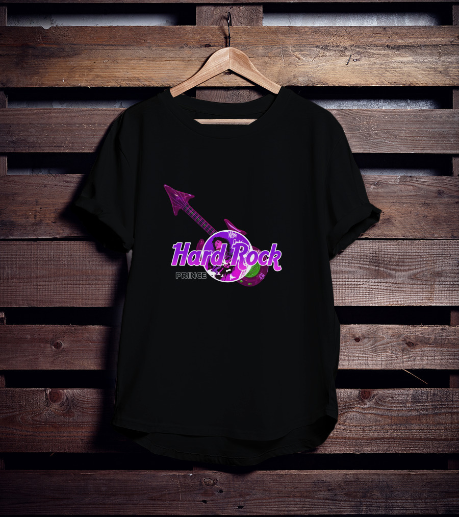 Prince Hard Rock Guitar T-Shirt