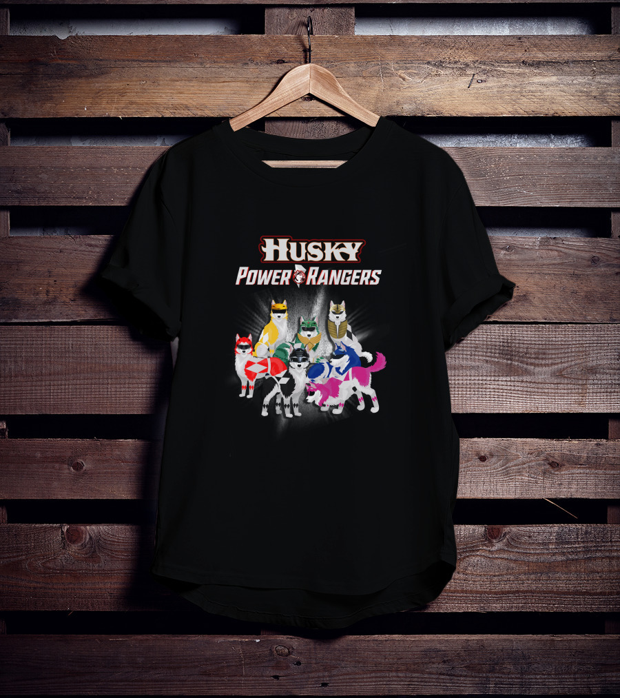 Husky Power Rangers Costume Team T-Shirt