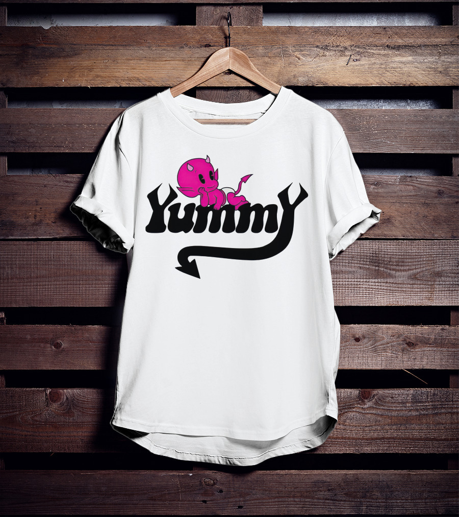 Yummy Pink Devil Tara Yummyy Merch T-Shirt
