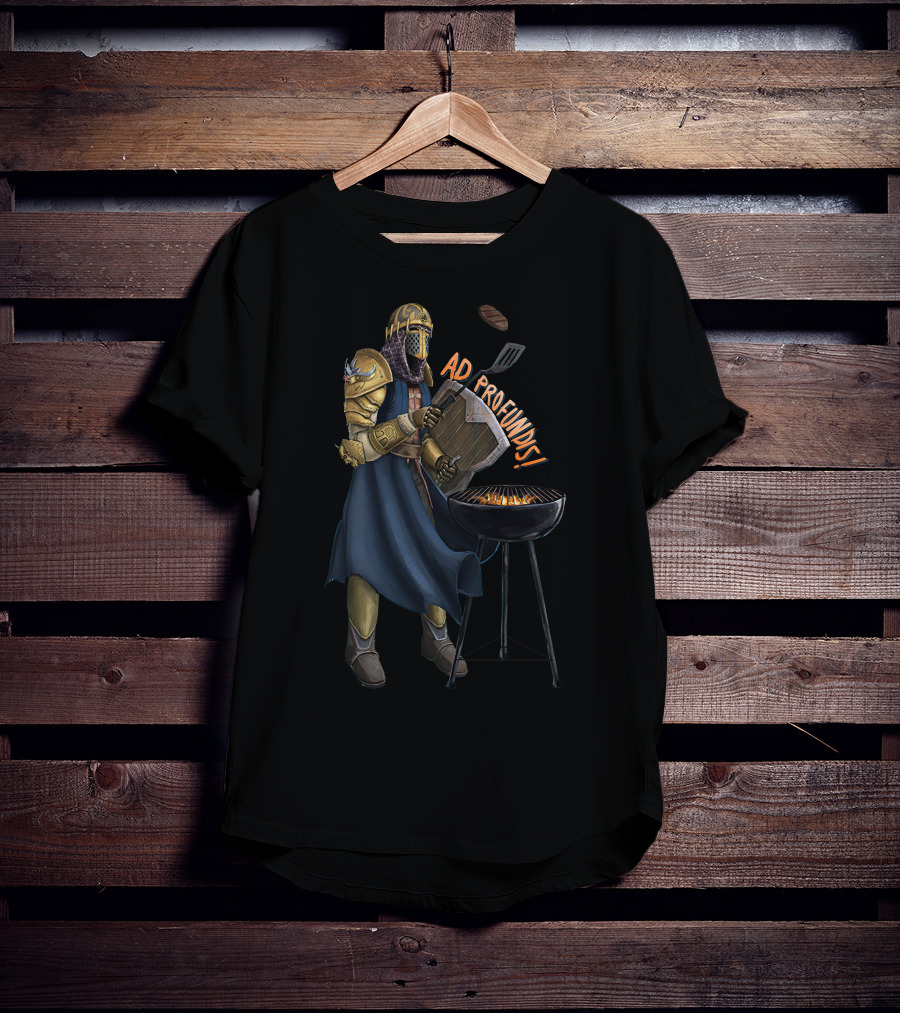 AD Profundis Knight Grilling Barbecue T-Shirt