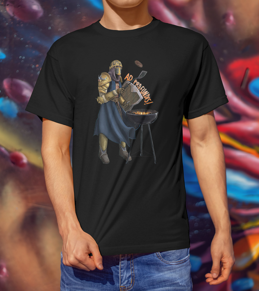 AD Profundis Knight Grilling Barbecue T-Shirt