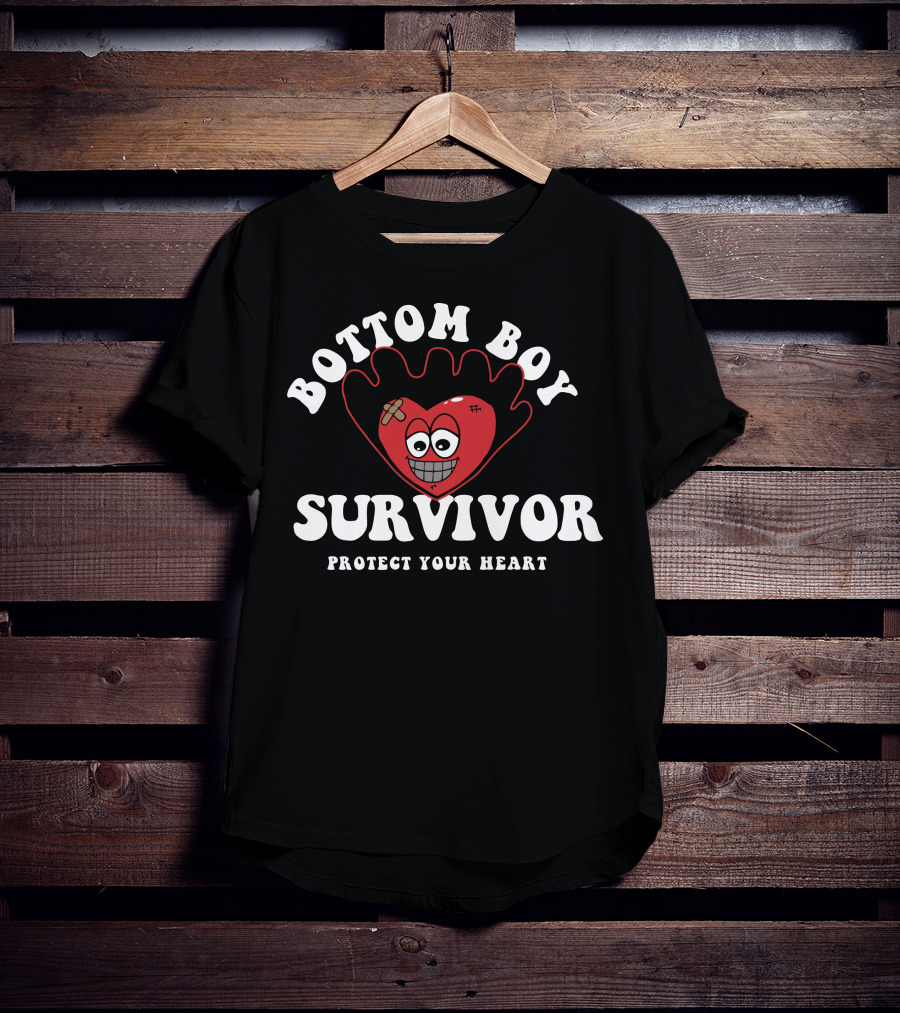 Bottom Boy Survivor Protect Your Heart T-Shirt