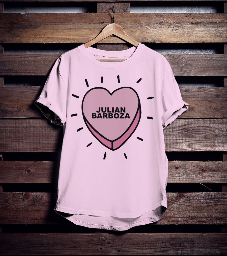 JULIAN BARBOZA HEART T-Shirt