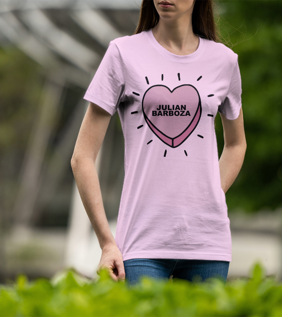 JULIAN BARBOZA HEART T-Shirt