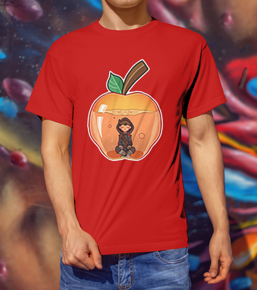 Badboyhalo Peach Character T-Shirt