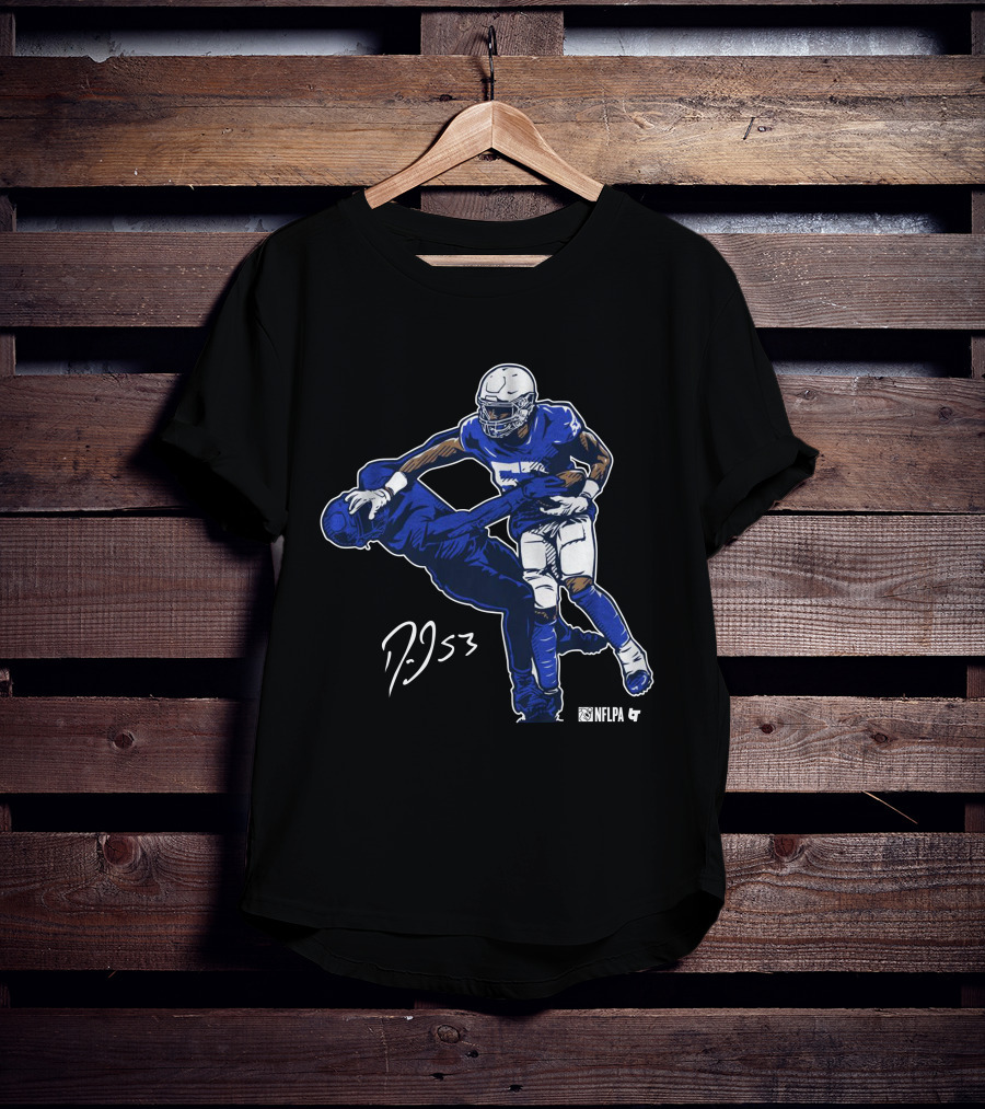Darius Leonard NFLPA Stiff Arm 53 Sports T-Shirt