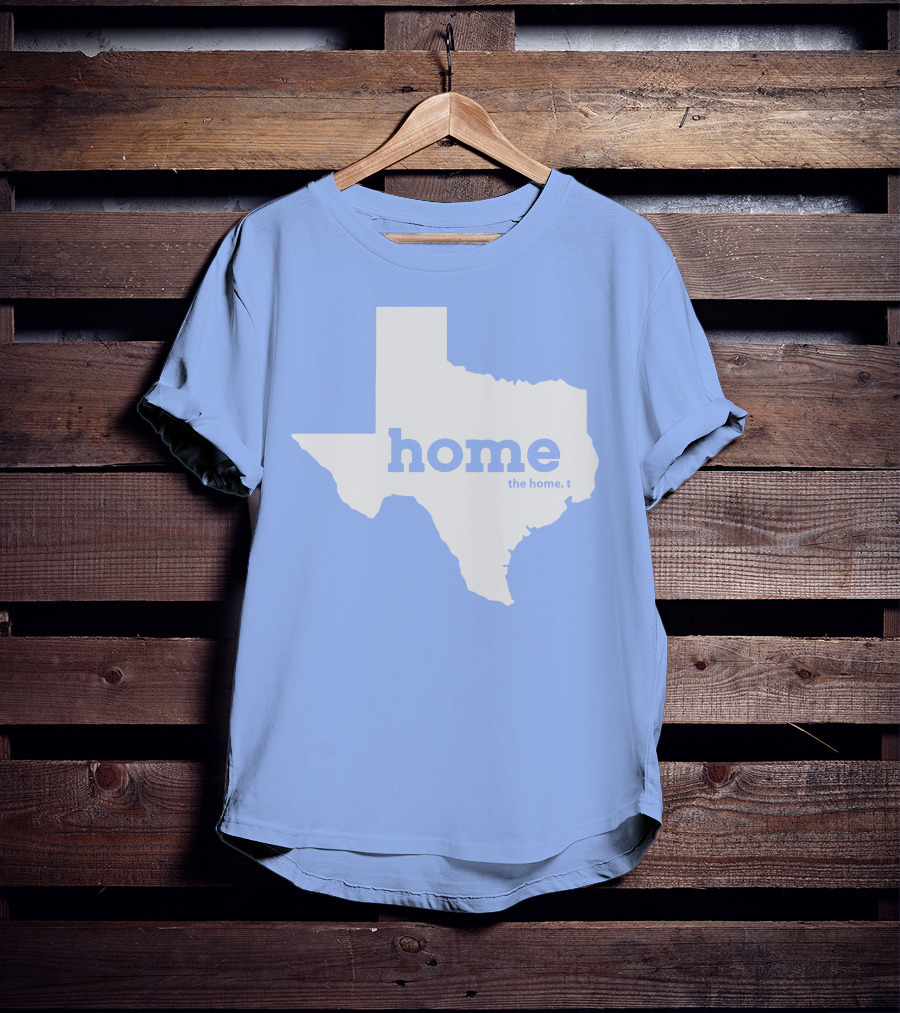 Home Shark Tank Texas State Silhouette The Home T T-Shirt