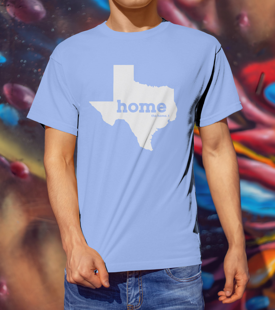 Home Shark Tank Texas State Silhouette The Home T T-Shirt