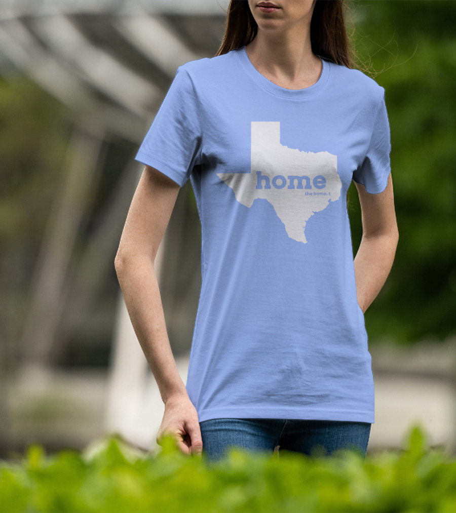 Home Shark Tank Texas State Silhouette The Home T T-Shirt