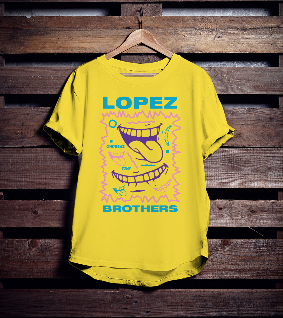 Lopez Brothers Ondreaz Tony Vibrant Mouth T-Shirt