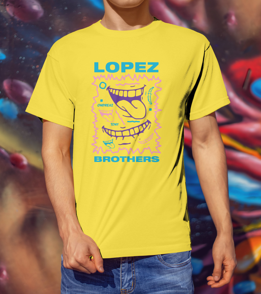 Lopez Brothers Ondreaz Tony Vibrant Mouth T-Shirt