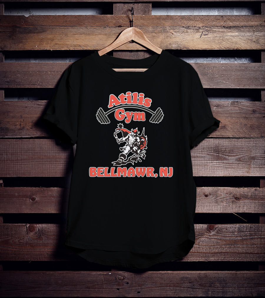 Atilis Gym Bellmawr NJ Weightlifting Knight T-Shirt