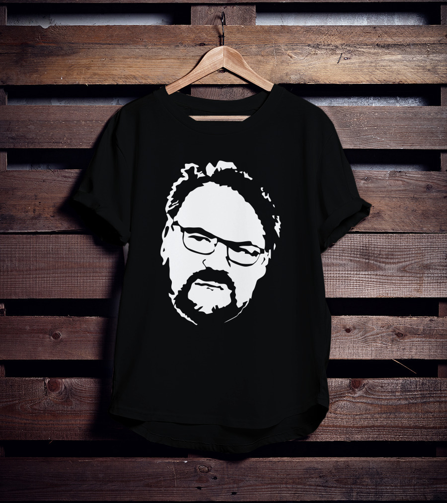 Tony Schiavone Black And White Face WWE AEW Commentator T-Shirt