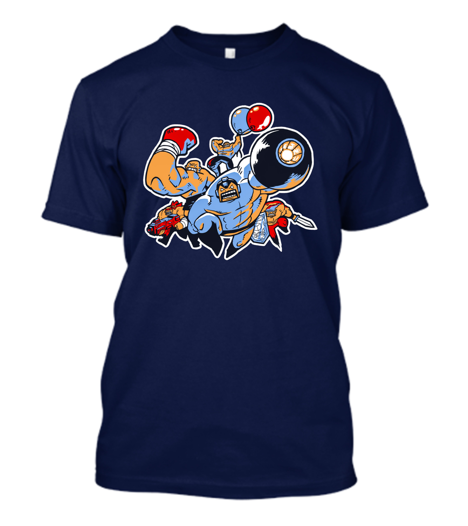 Abobo's Big Adventure Retro Pixel Brawler Compilation T-Shirt