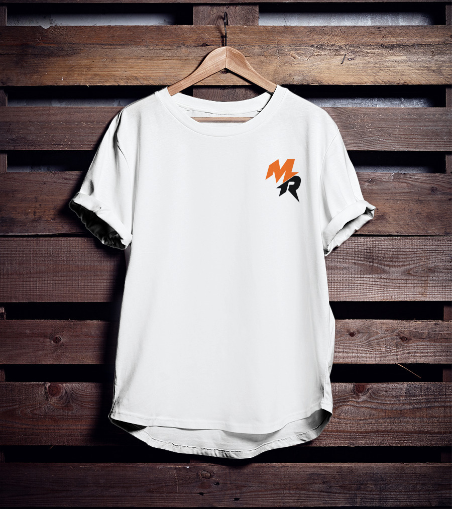 Max Rice MR Orange And Black T-Shirt