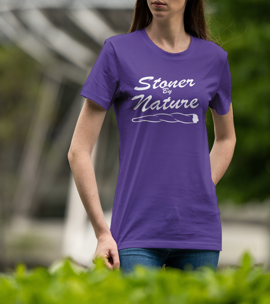 Ymh Merch Stoner By Nature Rolling Joint T-Shirt