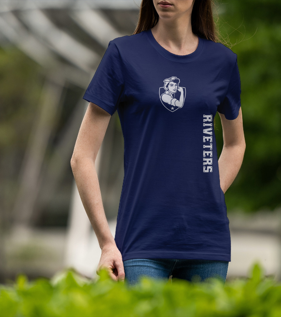 Steel Stretch Riveters Rivetershockeyshop Rosie The Riveter T-Shirt