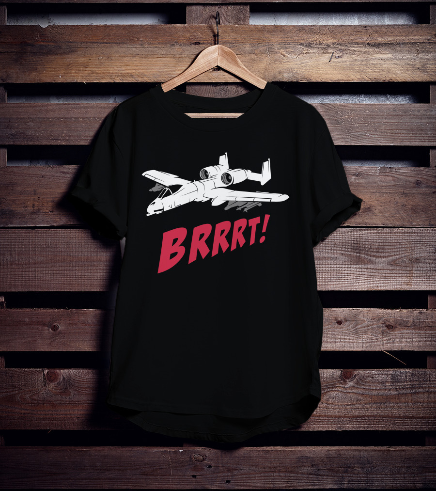 Funker530 Brrrt A-10 Warthog Merch T-Shirt