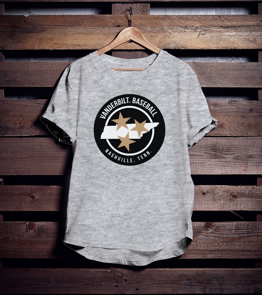 Vanderbilt Baseball Nashville Tenn Vucommodores Merch T-Shirt
