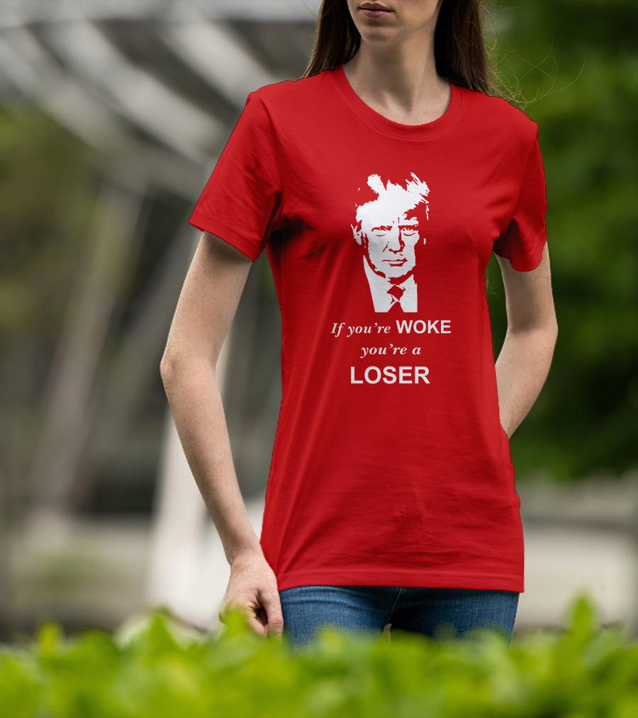 Sebastian Gorka Drg Merch If You're Woke You're A Loser Red T-Shirt