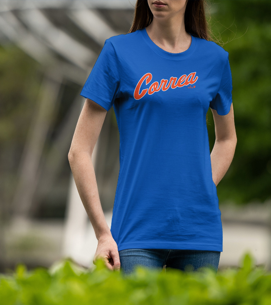 Correa Playoff Script New York BreakingT Carlos T-Shirt