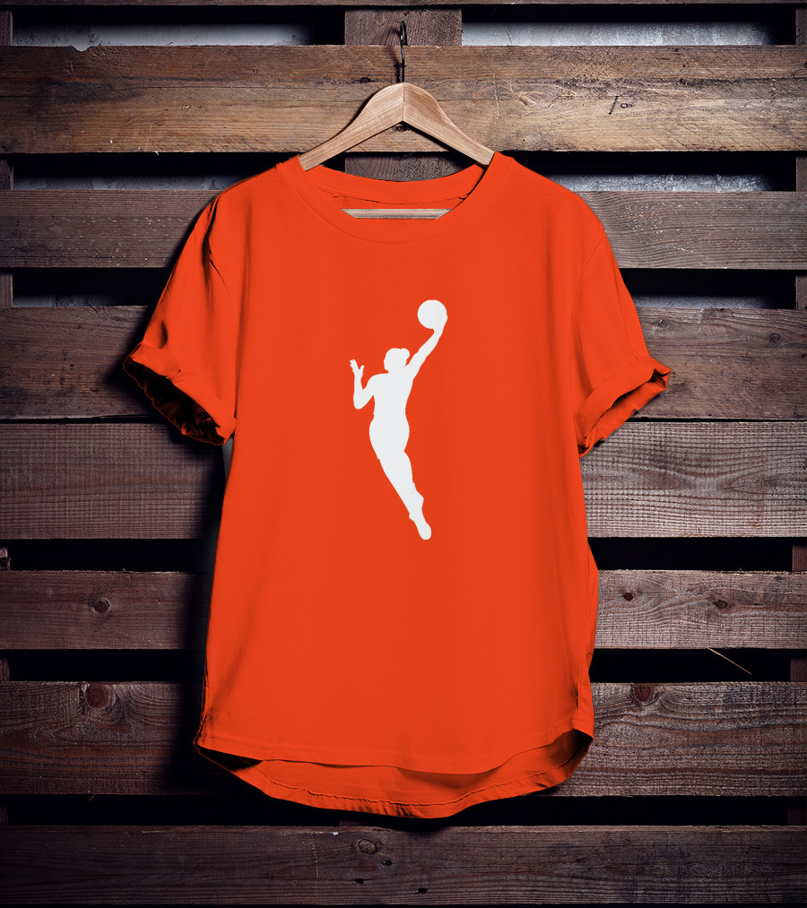 WNBA Orange Basketball T-Shirt