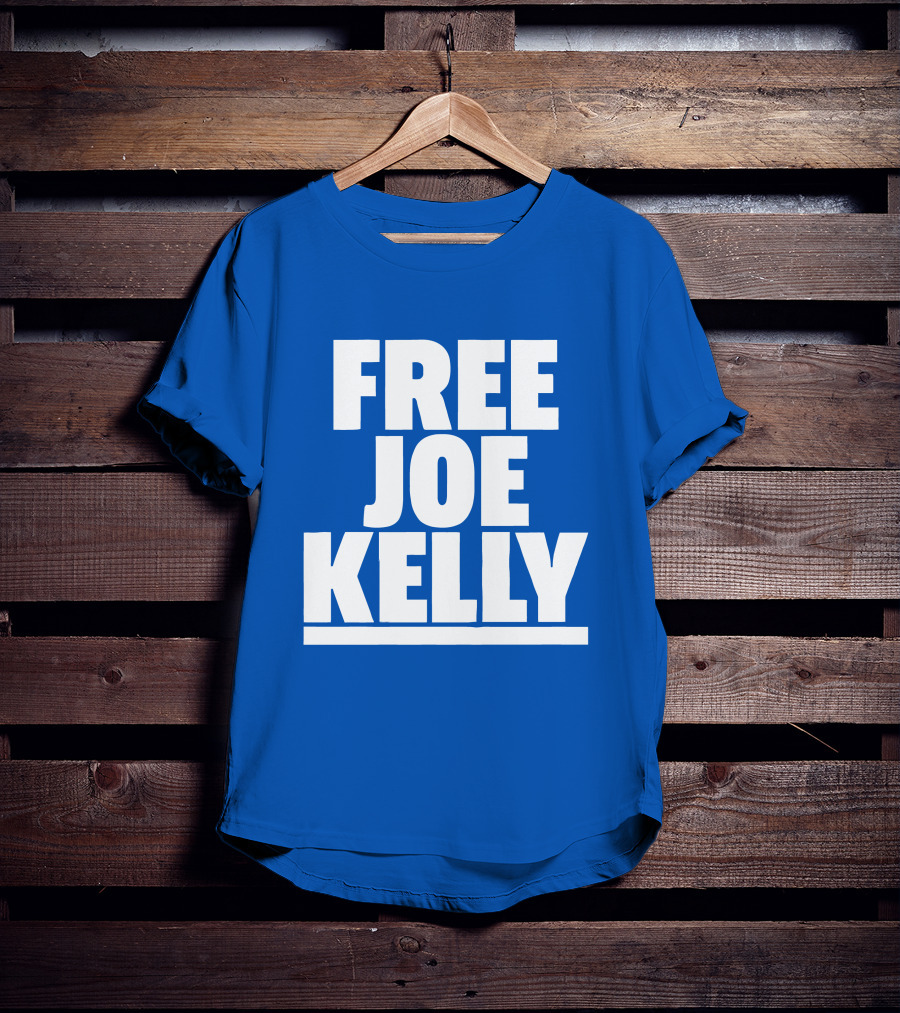 Free Joe Kelly Blue T-Shirt