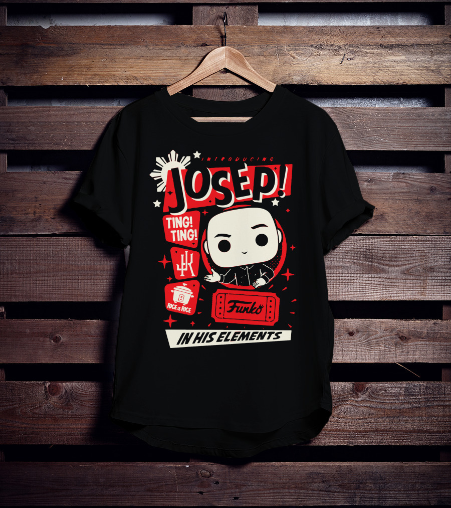 Introducing Josep Funko Pop Ting Ting In His Elements T-Shirt