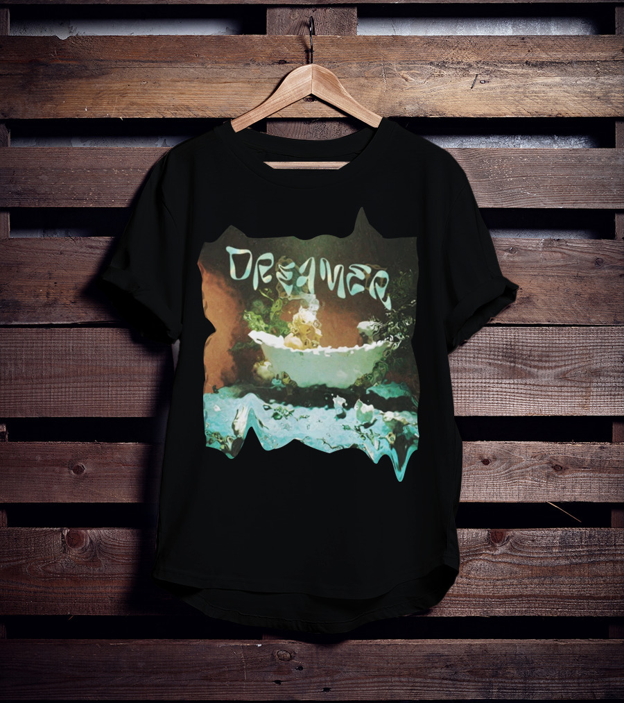 Dreamer Calm Abstract Wave Reflection T-Shirt