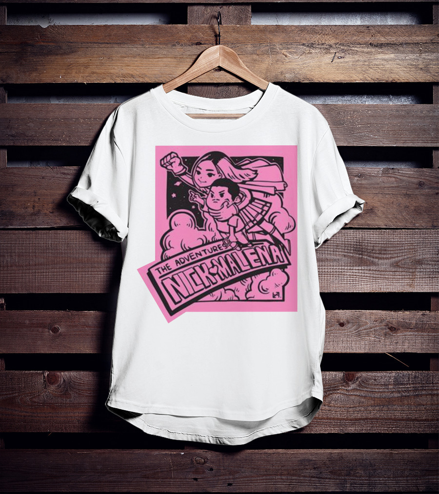 The Adventure Nick Malena Nmplol Merch T-Shirt