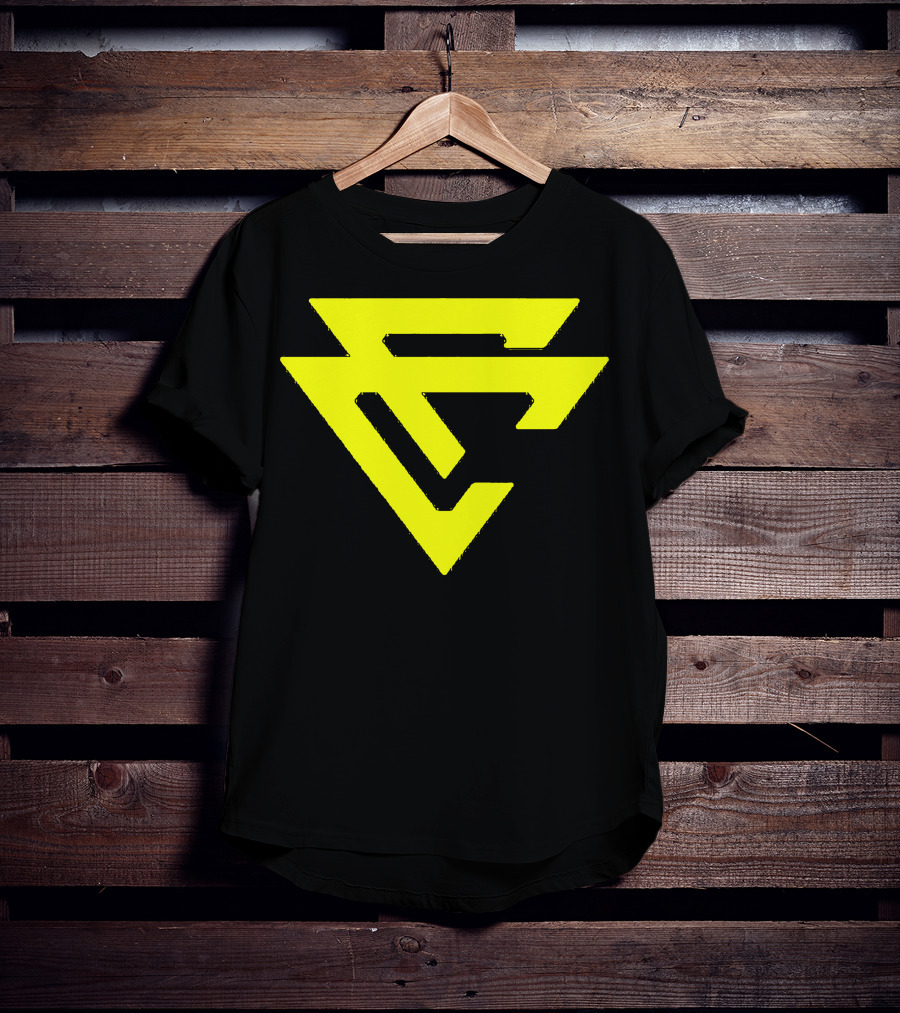 Capron Funk CF Logo Yellow And Black Merch T-Shirt