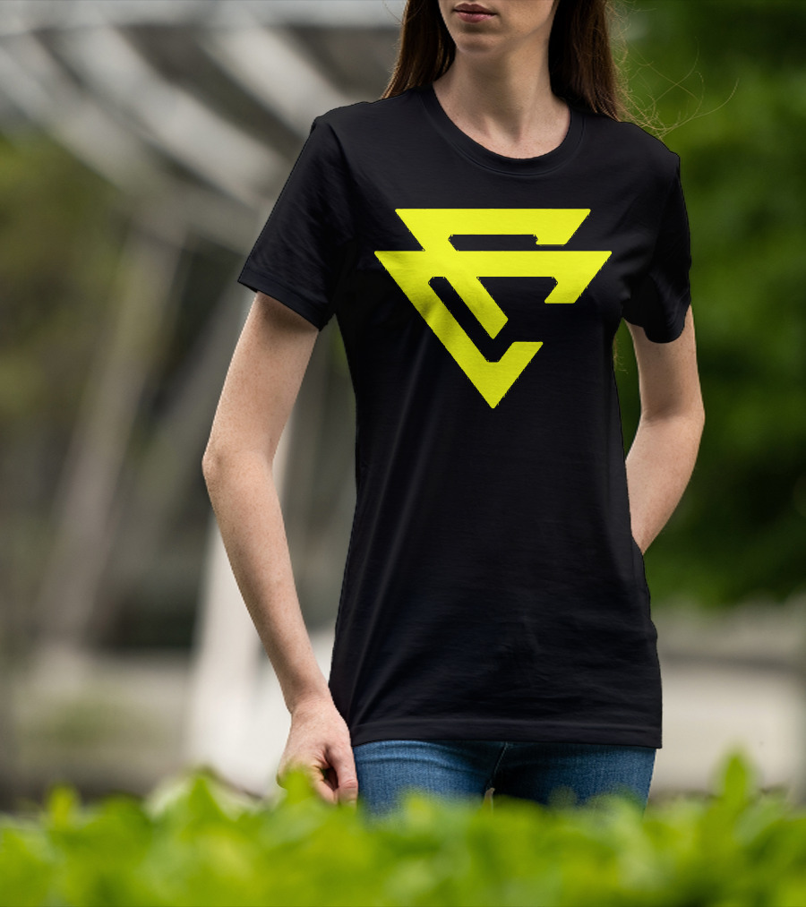 Capron Funk CF Logo Yellow And Black Merch T-Shirt