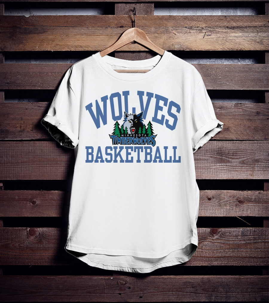 Wolves Minnesota Timberwolves Basketball T-Shirt