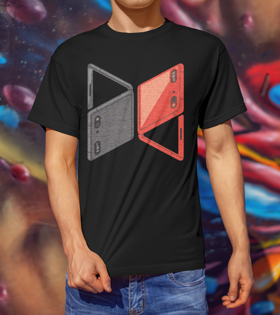 MKBHD Merch 3.2.1 Custom Foldable Phone T-Shirt