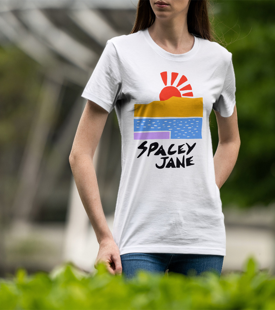 Spacey Jane Store Sun And Waves Retro T-Shirt