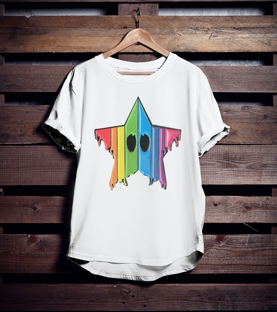 Dripping Rainbow Star Simpleflips Store T-Shirt