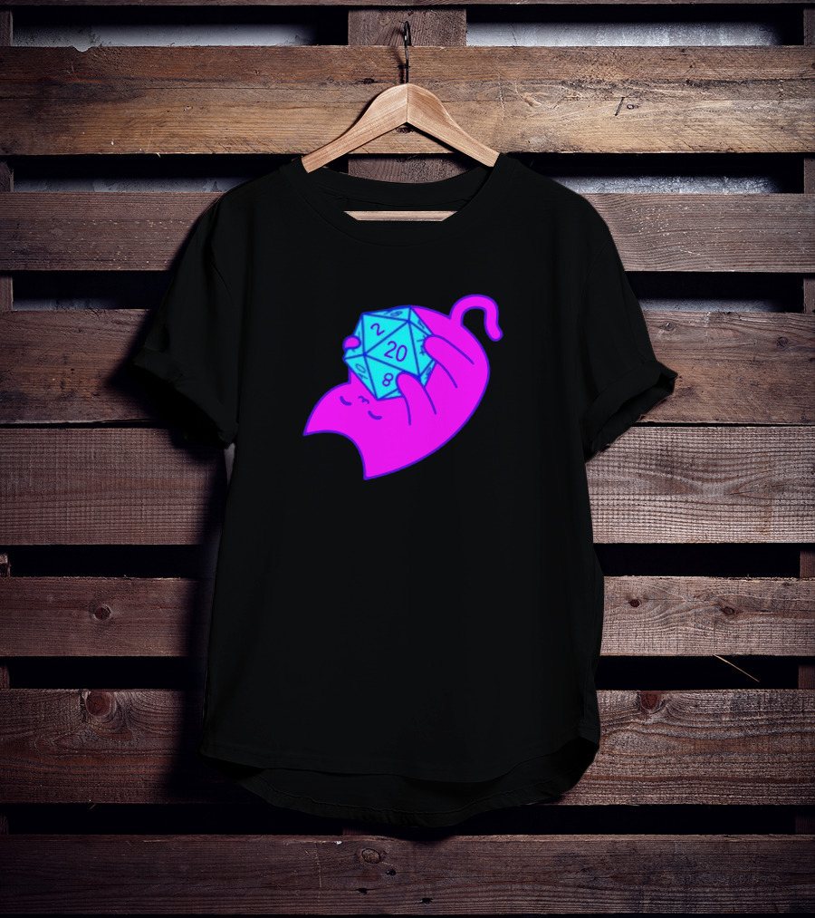 Sodapoppin Merch D20 Gaming Ghost T-Shirt