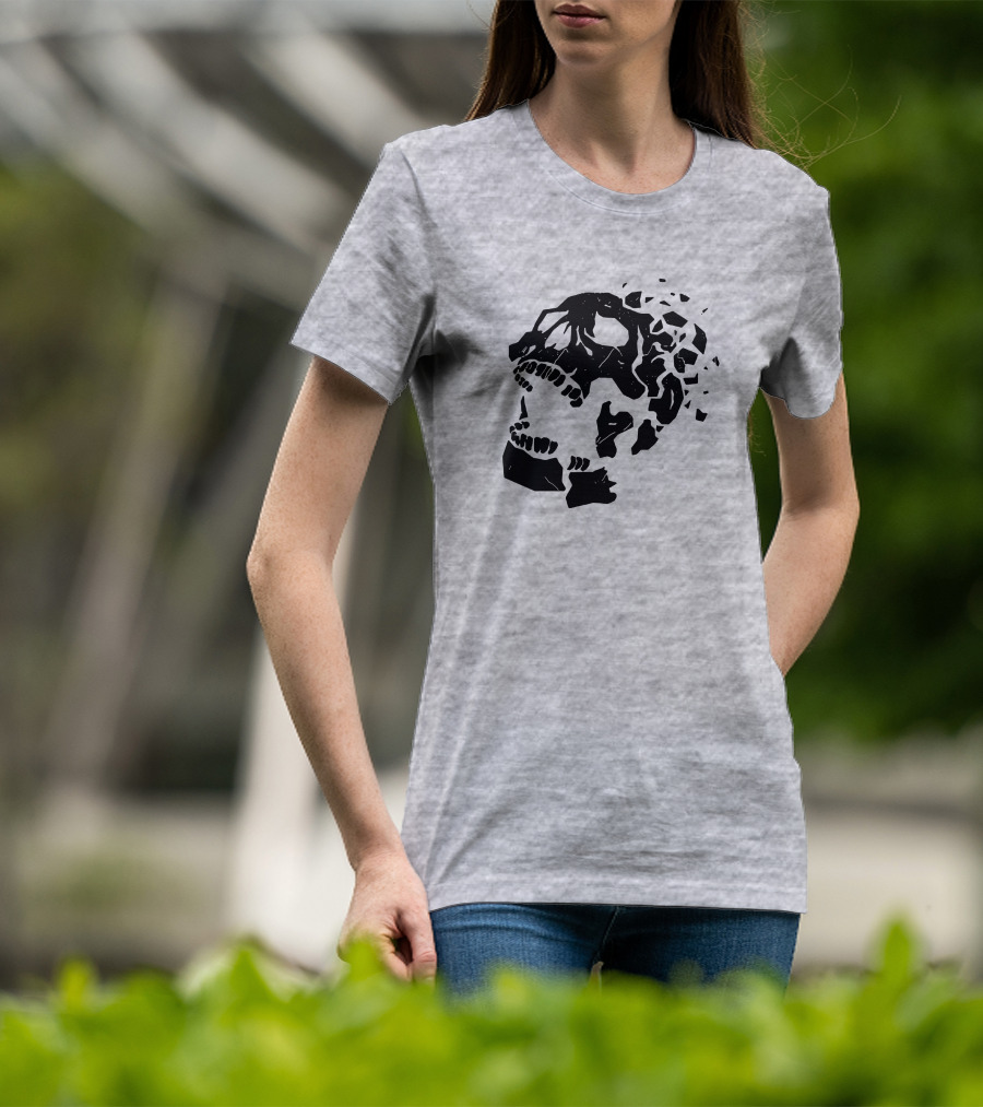 Dead By Daylight Skull Shattered Effect T-Shirt