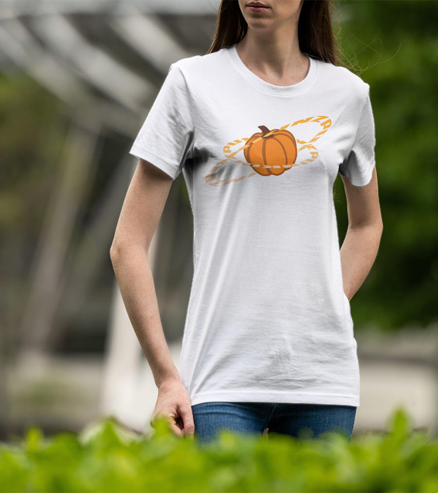 Punz Shop Pumpkin Planet Orbit T-Shirt