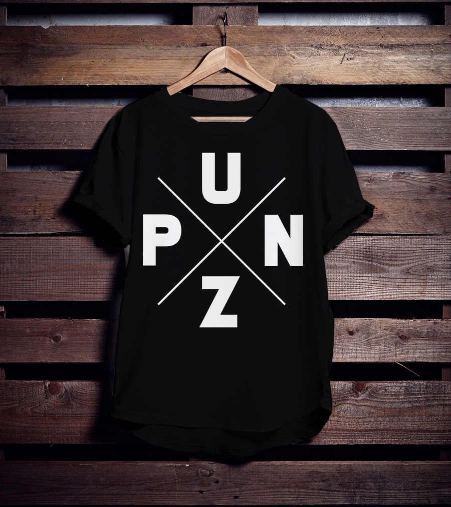 Punz Store PUNZ Diagonal Cross T-Shirt