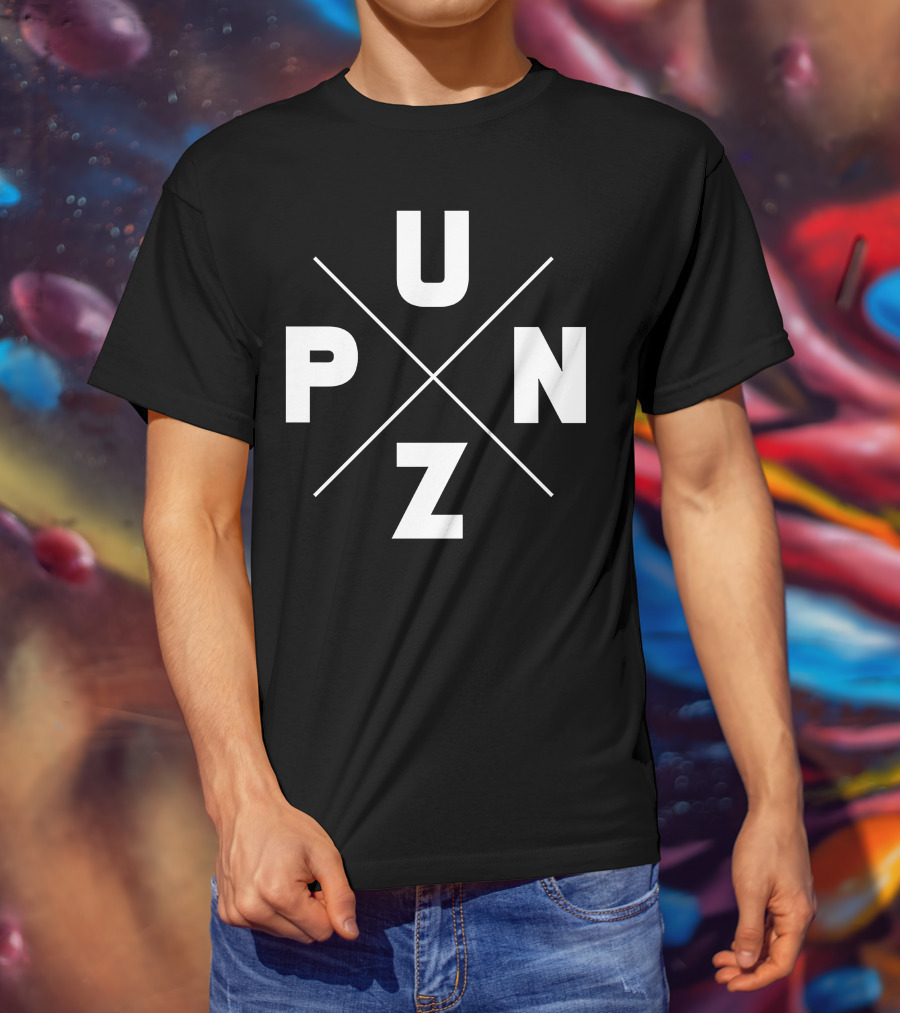 Punz Store PUNZ Diagonal Cross T-Shirt