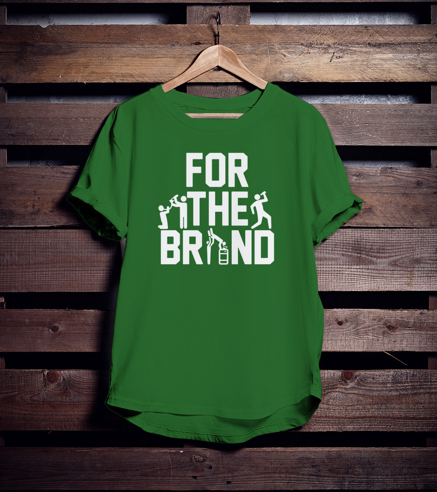 FOR THE BRAND Fans Drinking Golf Silhouette Activity T-Shirt