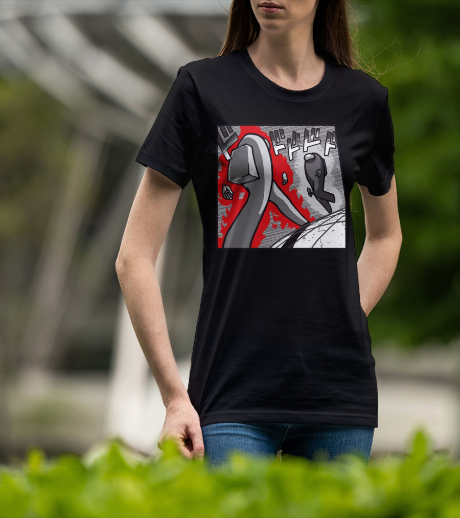 Shop Among Us JoJo Parody Manga T-Shirt