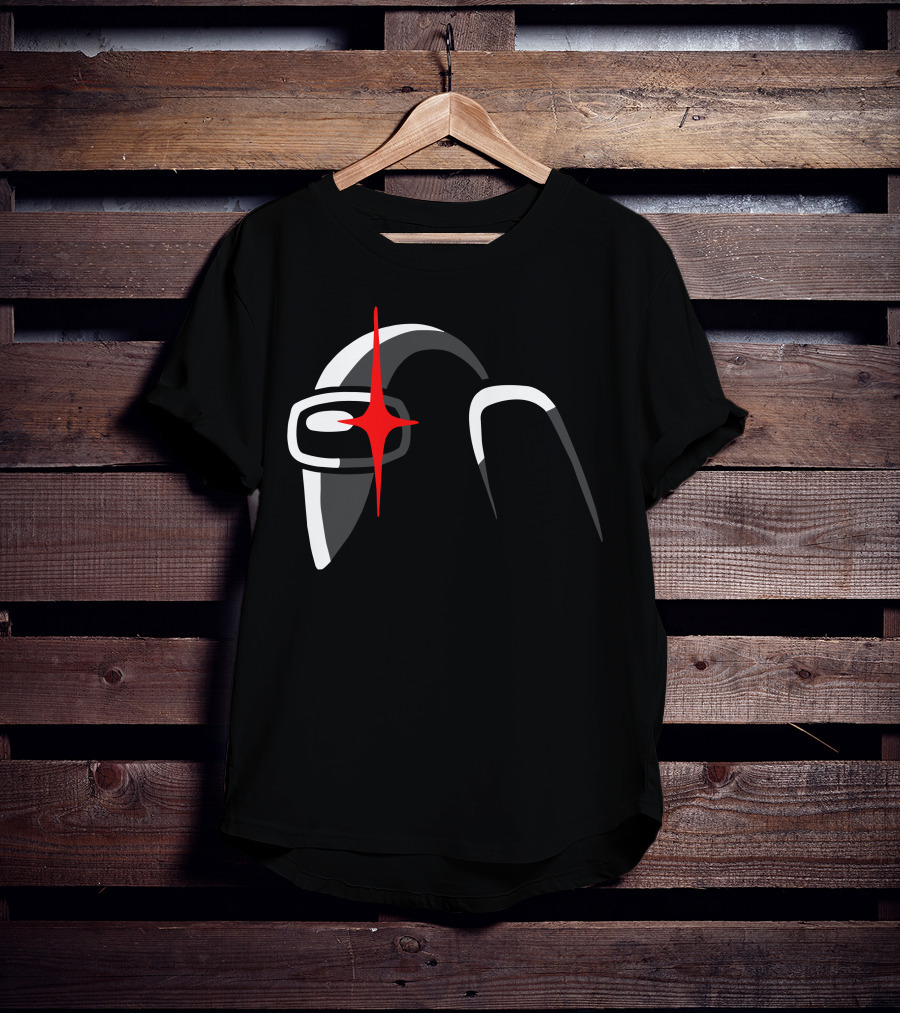 Among Us Crewmate With Red Star Eye T-Shirt