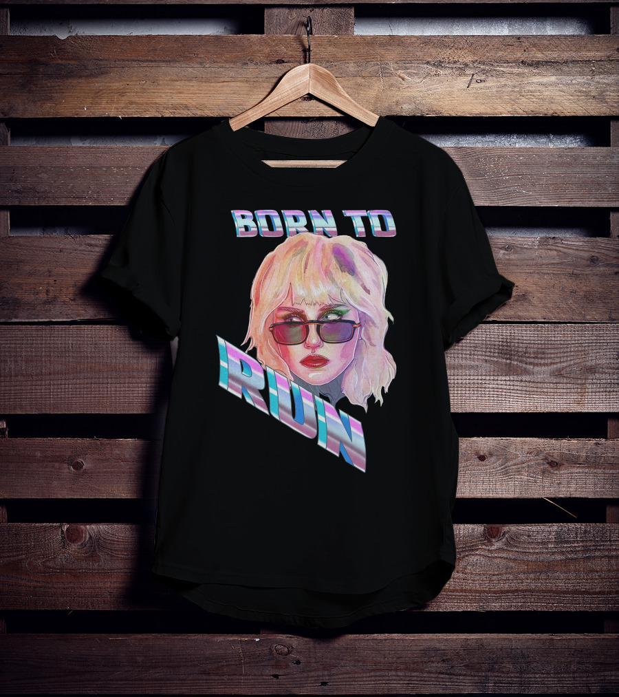 Born To Run Miley Cyrus Merch T-Shirt