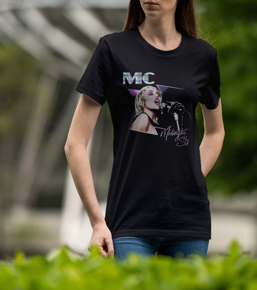 MIC Midnight Sky Miley Cyrus Shop T-Shirt