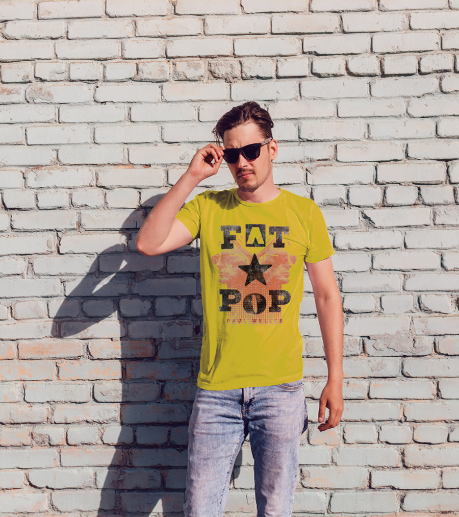 FAT POP Paul Weller Star T-Shirt